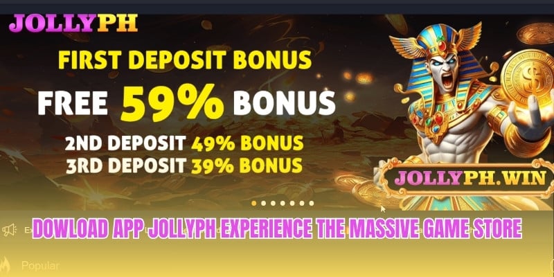 Dowload app Jollyph Experience the massive game store